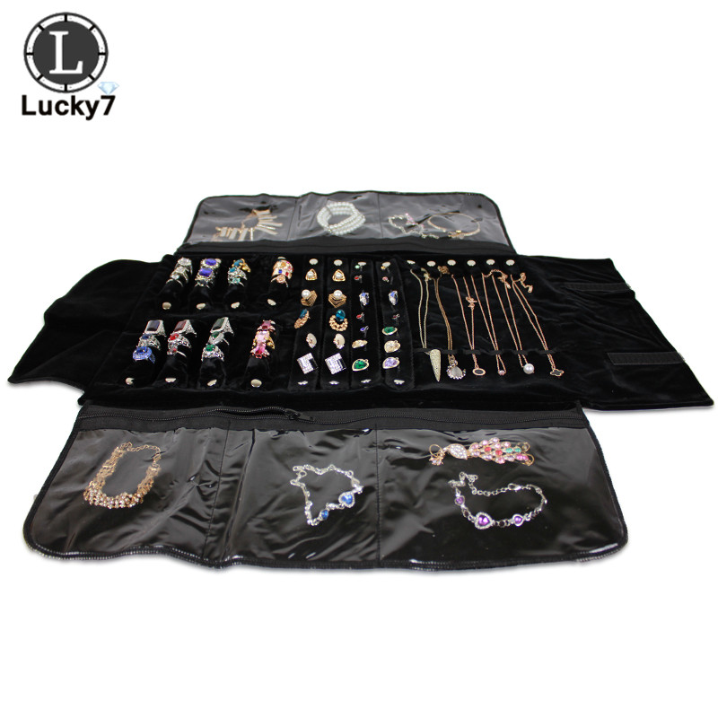 Portable Zipper Velvet Jewelry - Velvet Ribbon Roll のレビューと価格