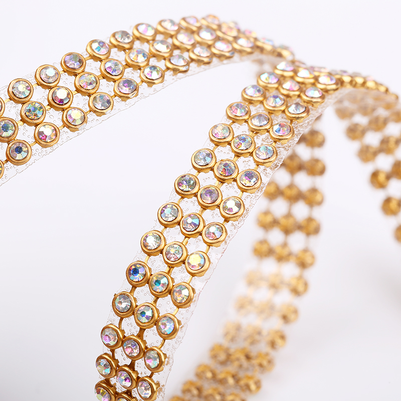 10rows Clear Crystal AB Rhines - Hotfix Rhinestone Sheet のレビューと価格