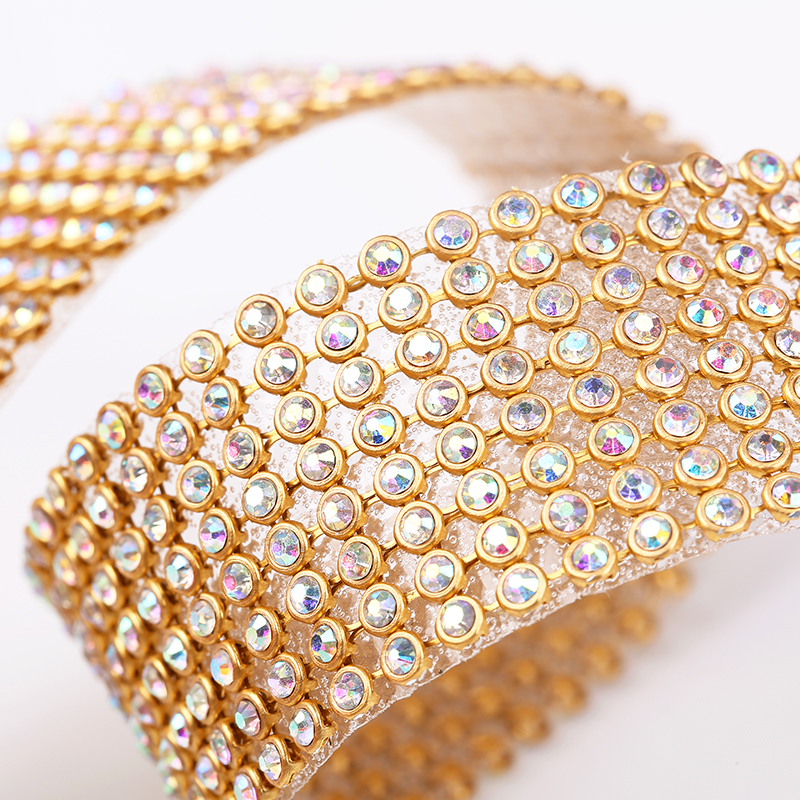 10rows Clear Crystal AB Rhines - Hotfix Rhinestone Sheet のレビューと価格