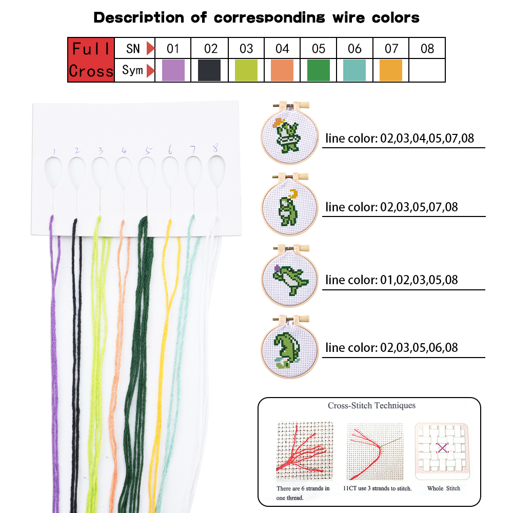 4pcs Embroidery Starter Kit DI - Embroidery Craft のレビューと価格