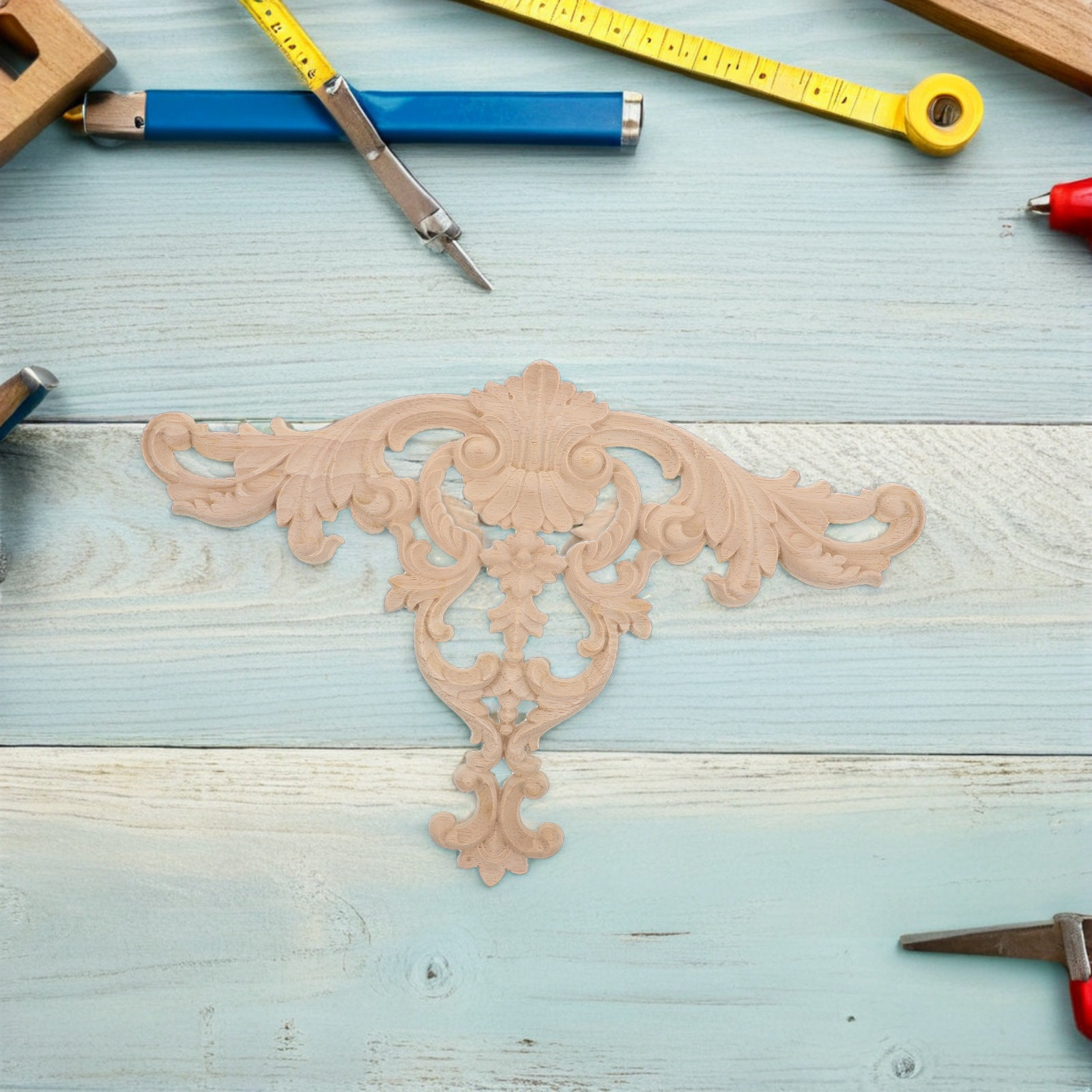 Wood Appliques for Furniture V - Embellishment Crafts のレビューと価格