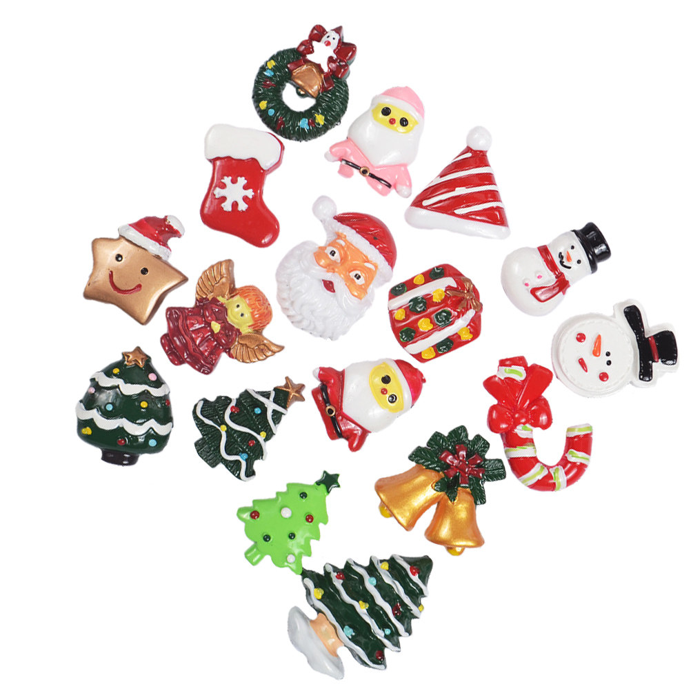 50pcs Resin DIY Accessories Ch - Christmas Craft Embellishment のレビューと価格