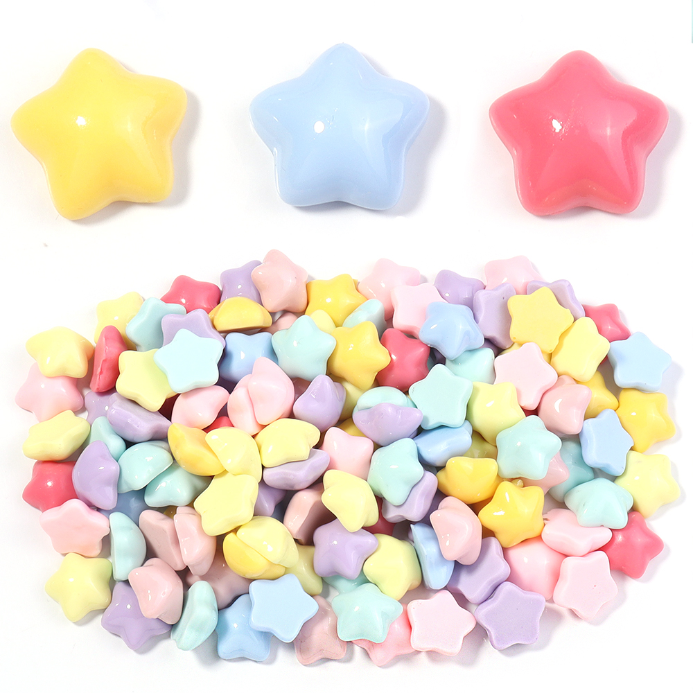50pcs/lot 16mm Colorful Star R - Embellishment Crafts のレビューと価格