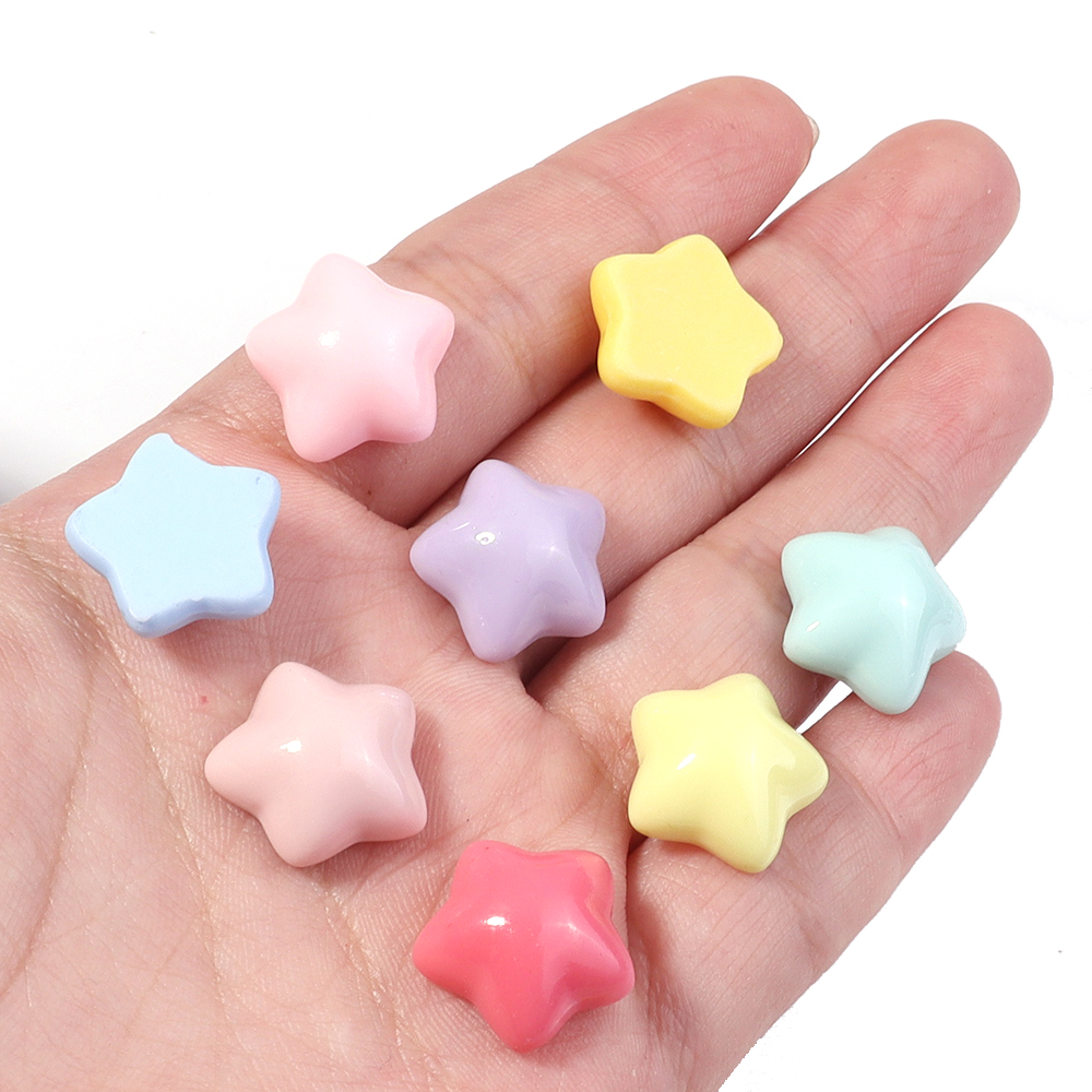 50pcs/lot 16mm Colorful Star R - Embellishment Crafts のレビューと価格