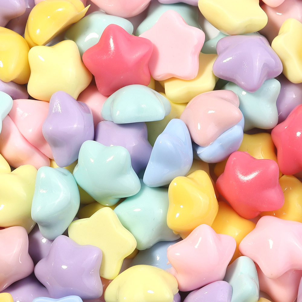 50pcs/lot 16mm Colorful Star R - Embellishment Crafts のレビューと価格