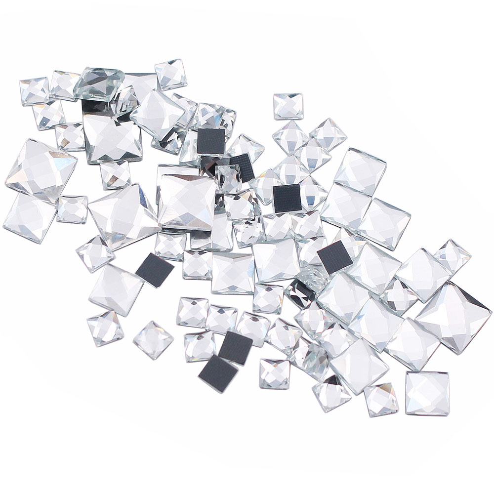 5mm 8mm 10mm Rhinestones Squar - Hotfix Rhinestone Sheet のレビューと価格