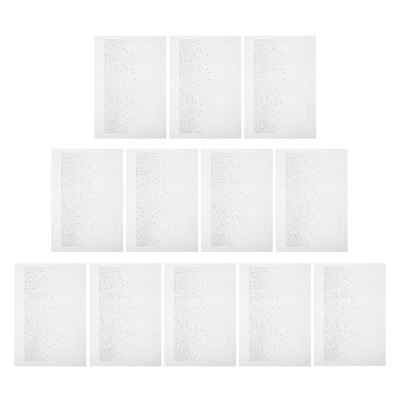 12 Sheets Rhinestone Applique  - Hotfix Rhinestone Sheet のレビューと価格