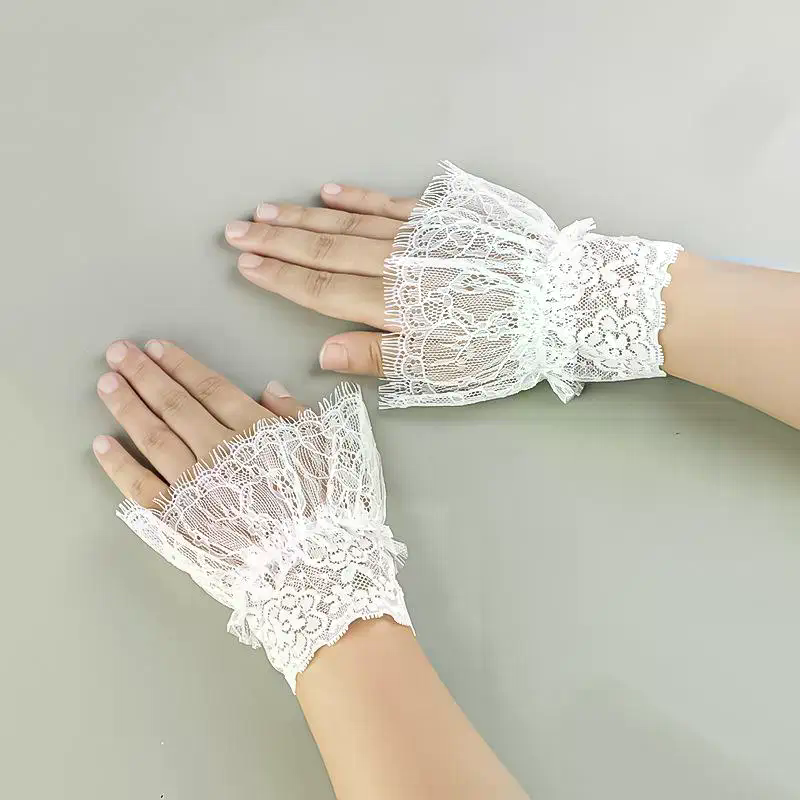 Women Fake Arm Sleeves With Sh - Tassel Fringe Trim のレビューと価格