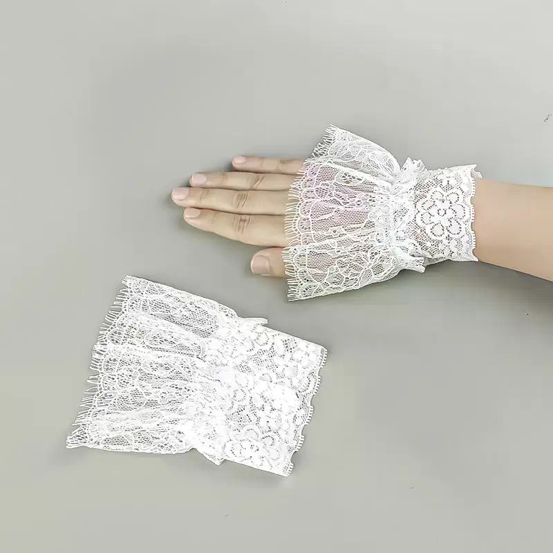 Women Fake Arm Sleeves With Sh - Tassel Fringe Trim のレビューと価格