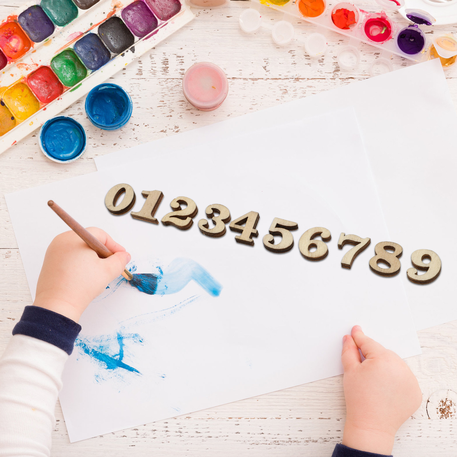 200Pcs Premium Wood Christmas  - Christmas Craft Embellishment のレビューと価格