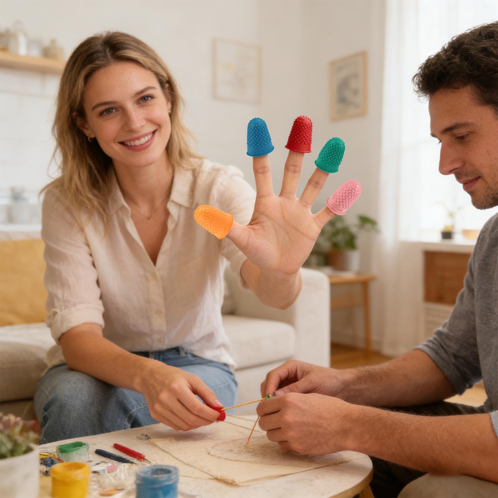 Finger Grips Rubber Reusable P - Embroidery Craft のレビューと価格