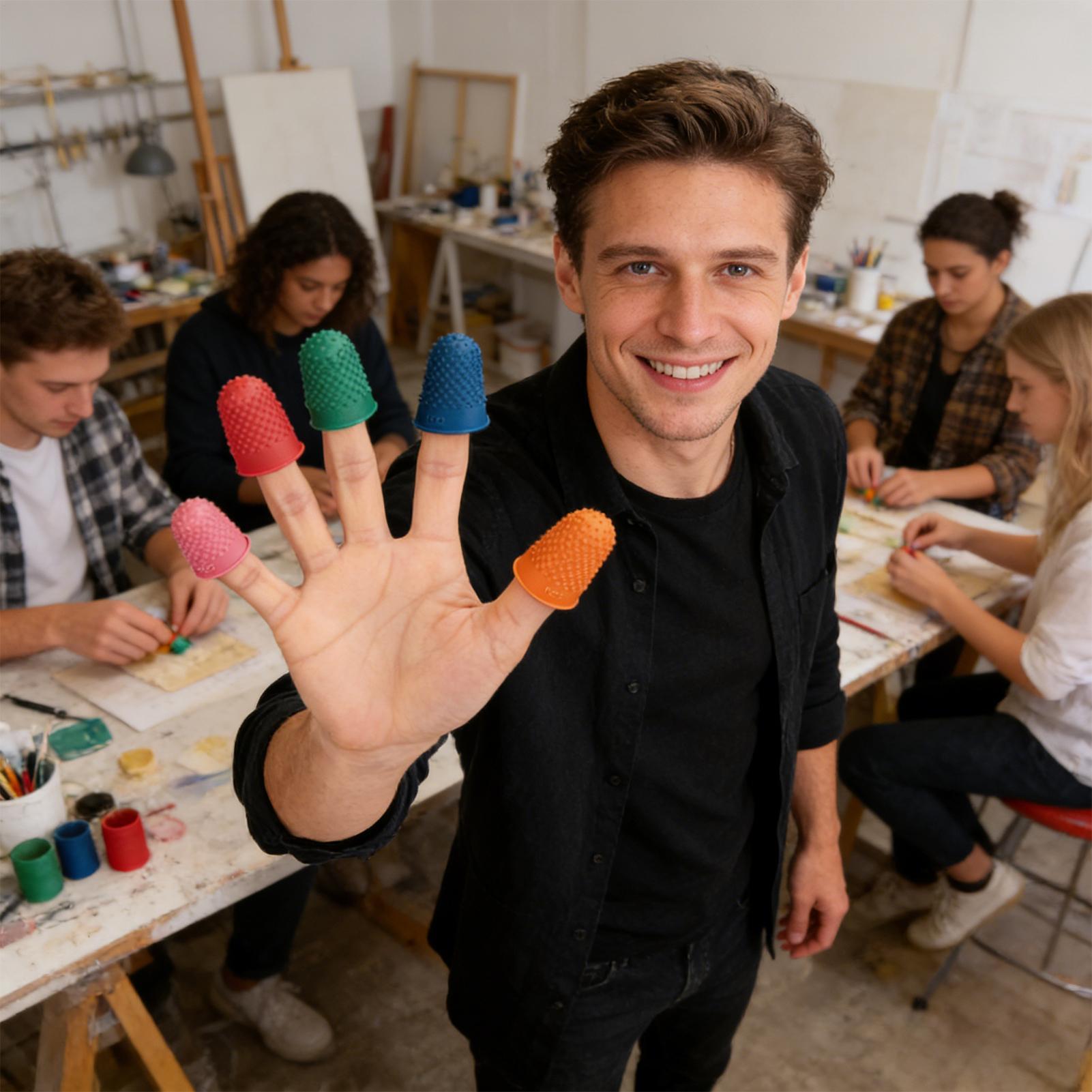 Finger Grips Rubber Reusable P - Embroidery Craft のレビューと価格