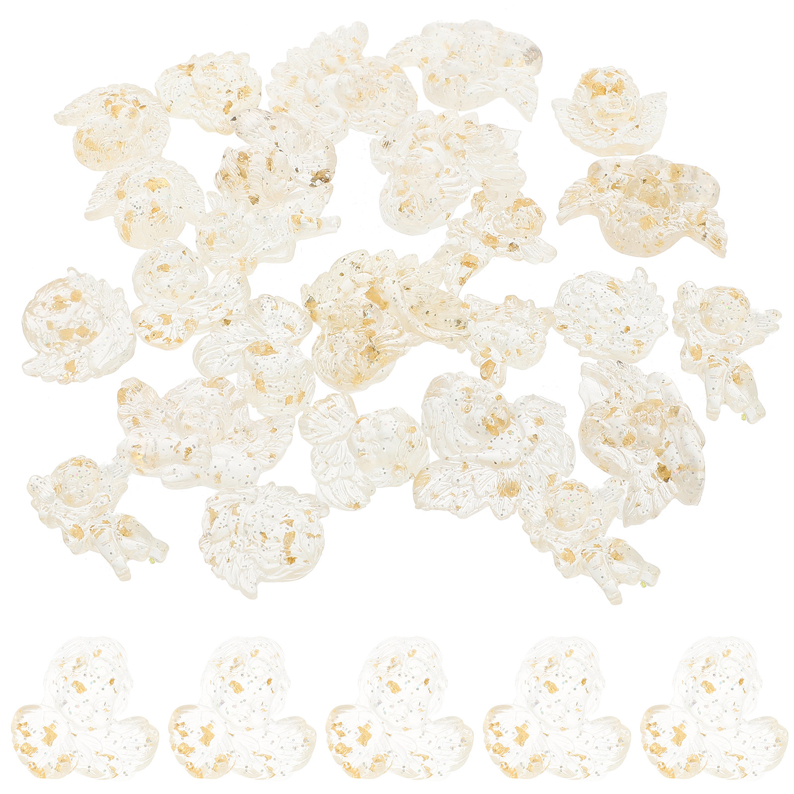 24Pcs Resin Accessories Miniat - Embellishment Crafts のレビューと価格
