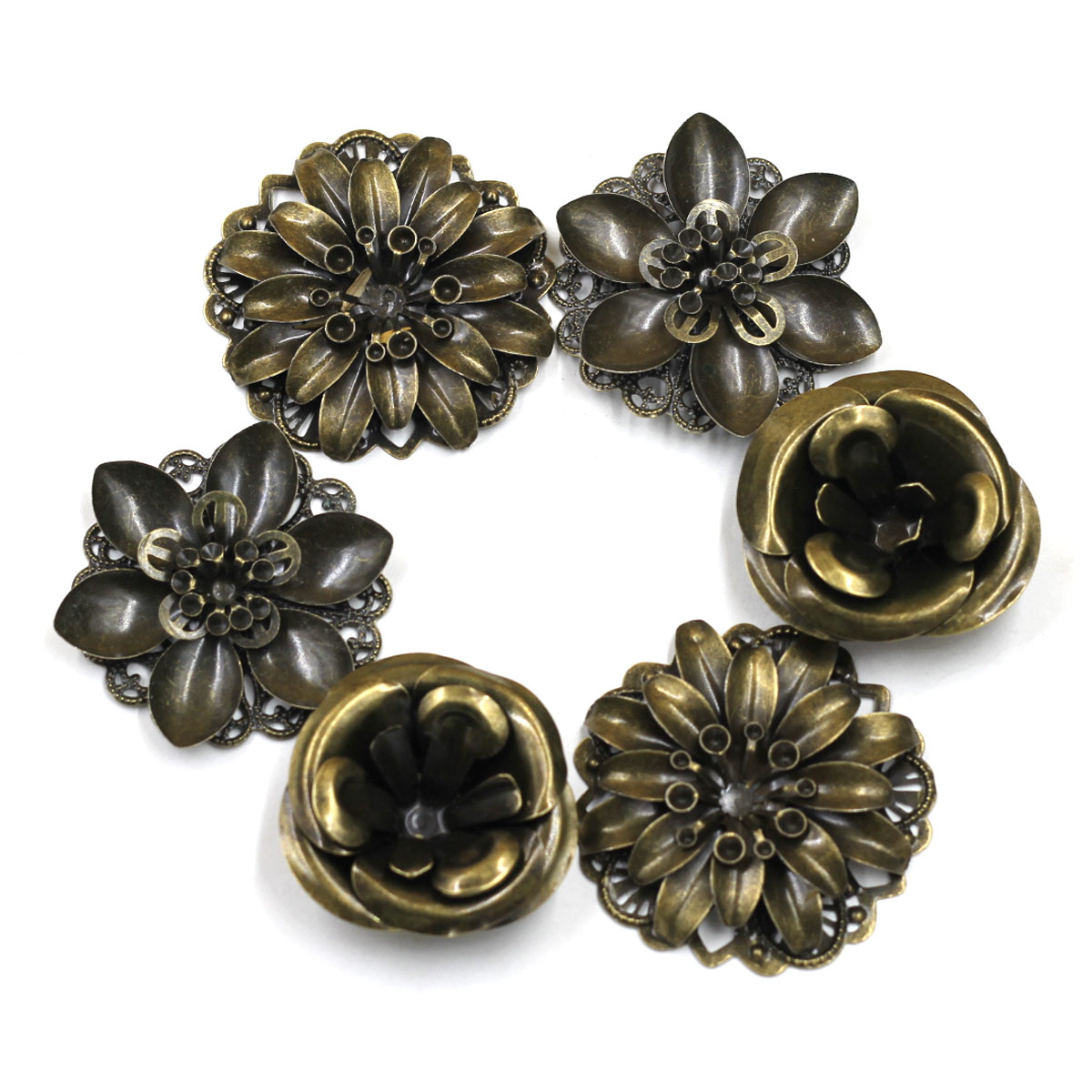 6Pcs Embellishments Combinatio - Embellishment Crafts のレビューと価格
