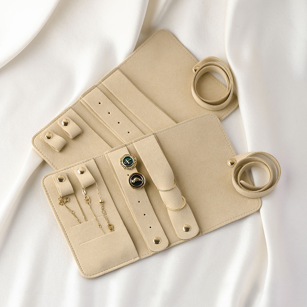Travel Portable Jewelry Organi - Velvet Ribbon Roll のレビューと価格