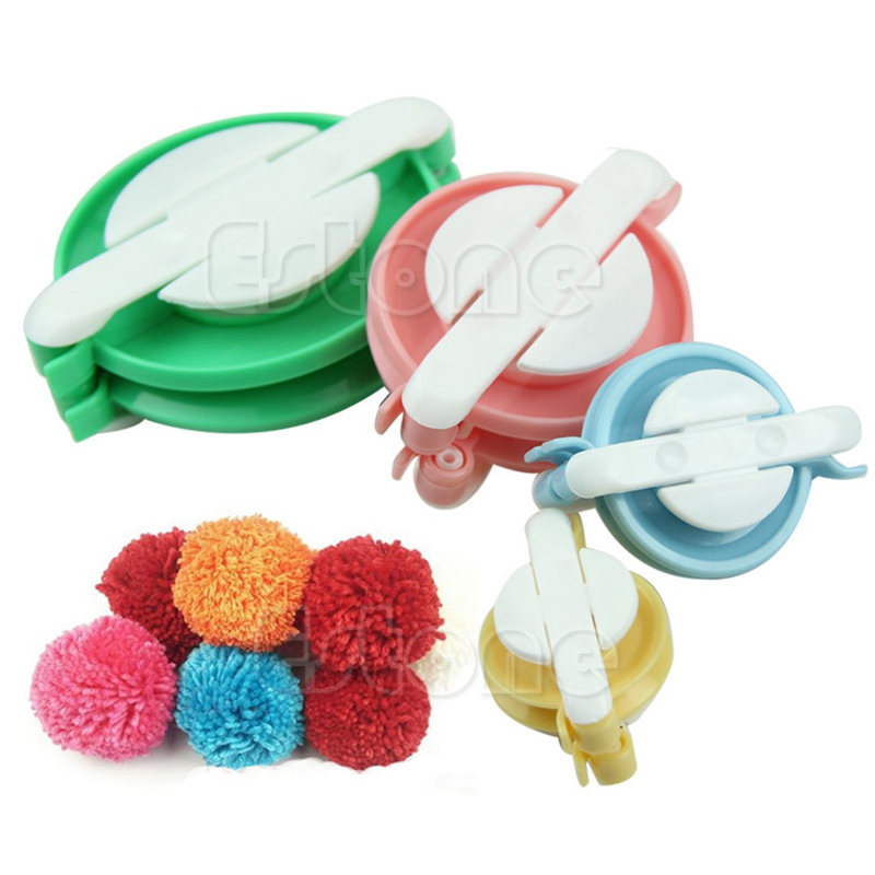 Pompon Set Appareil Bommel Pom - Pom Pom Maker Tool のレビューと価格