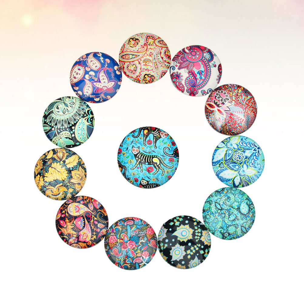 20 PCS Creative Glass Patches  - Embellishment Crafts のレビューと価格