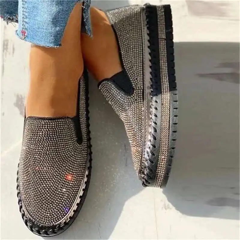 Women Flats Rhinestone Bling S - Sew On Rhinestone のレビューと価格