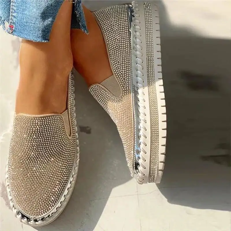Women Flats Rhinestone Bling S - Sew On Rhinestone のレビューと価格