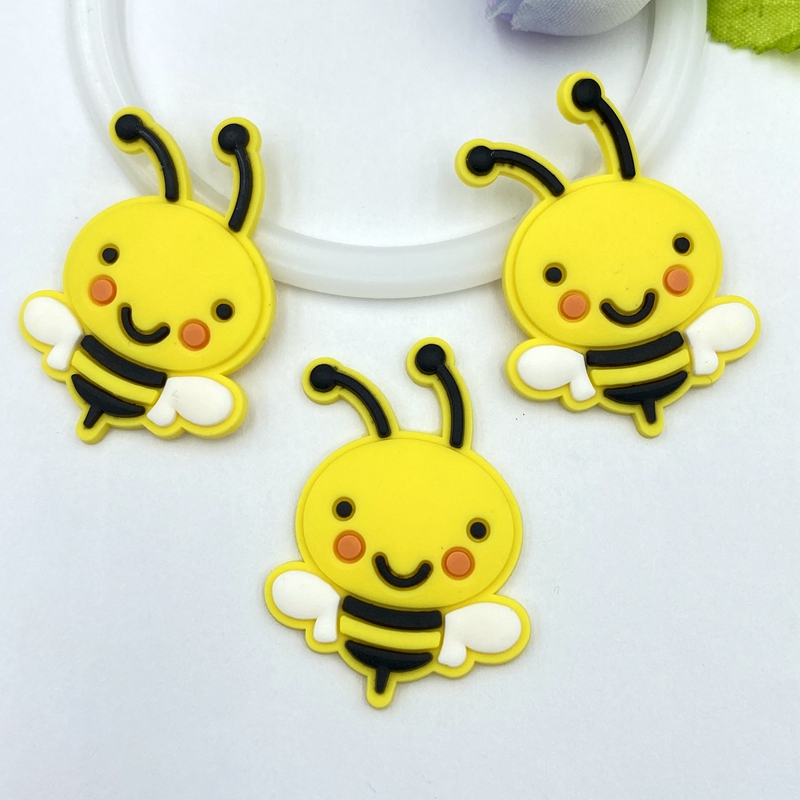 10/20/30pcs cute PVC bee flexi - Embellishment Glue Craft のレビューと価格