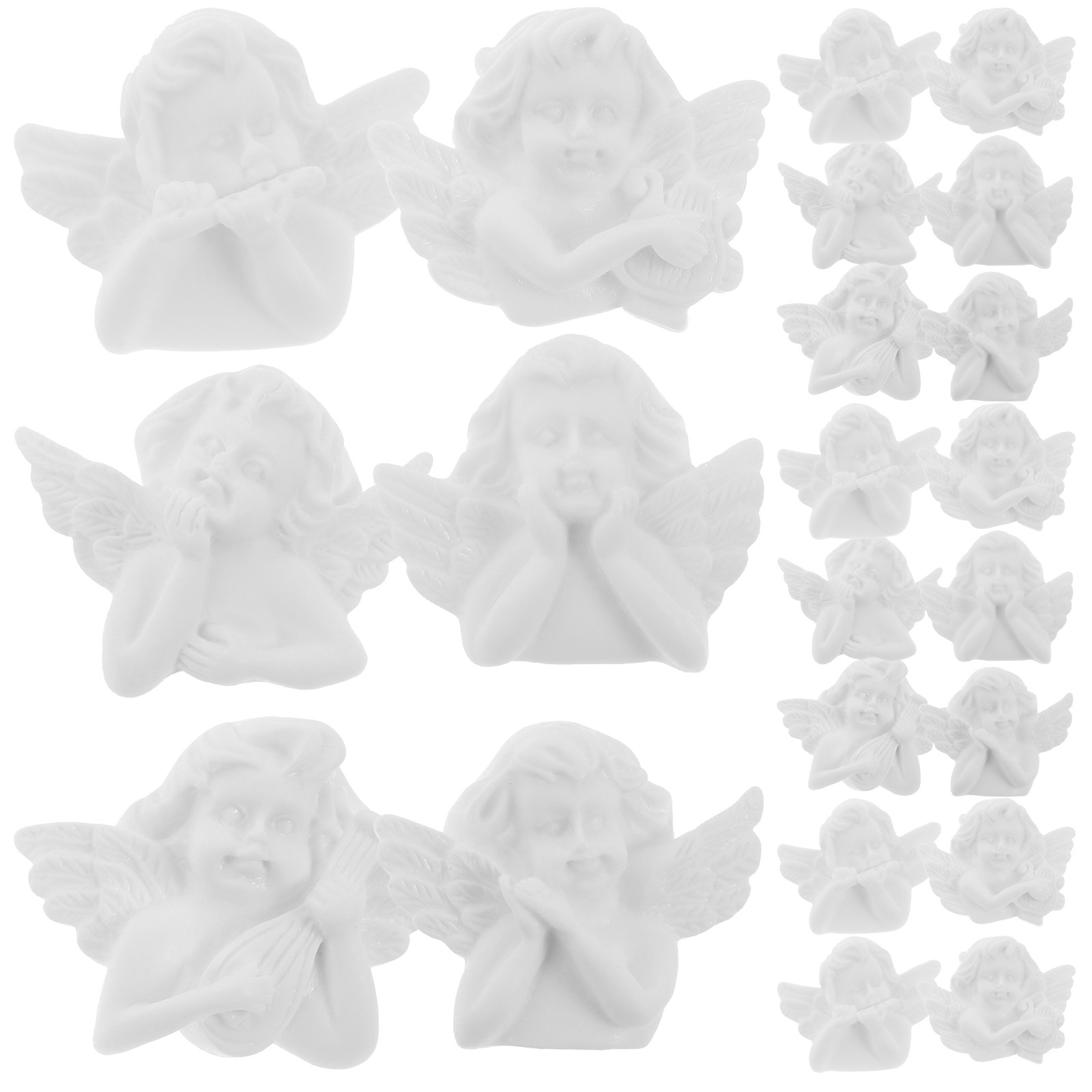 Mini Resin Angel Embellishment - Embellishment Crafts のレビューと価格