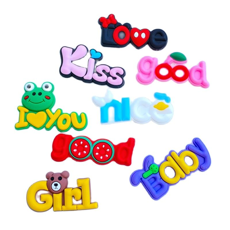 20pcs New Mini Lovely Letters  - Embellishment Glue Craft のレビューと価格