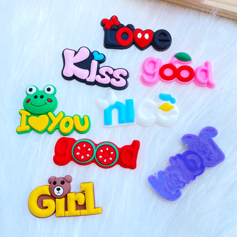 20pcs New Mini Lovely Letters  - Embellishment Glue Craft のレビューと価格