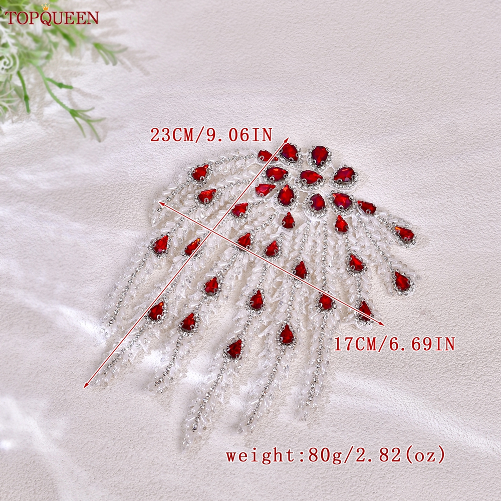 TOPQUEEN Hand-sewn Beaded Tass - Sew On Rhinestone のレビューと価格