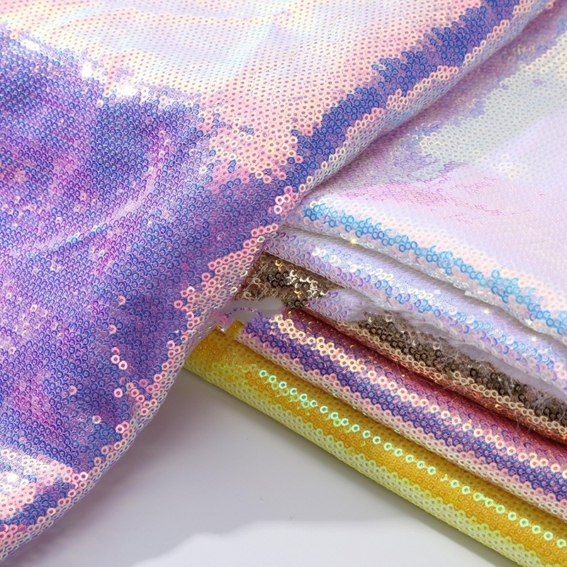 Dense Sequin Glitter Fabric fo - Sequin Fabric Panel のレビューと価格
