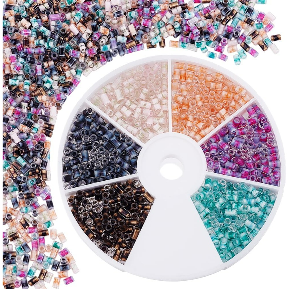 720pcs 6 Colors Tube Beads 24g - Embroidery Craft のレビューと価格