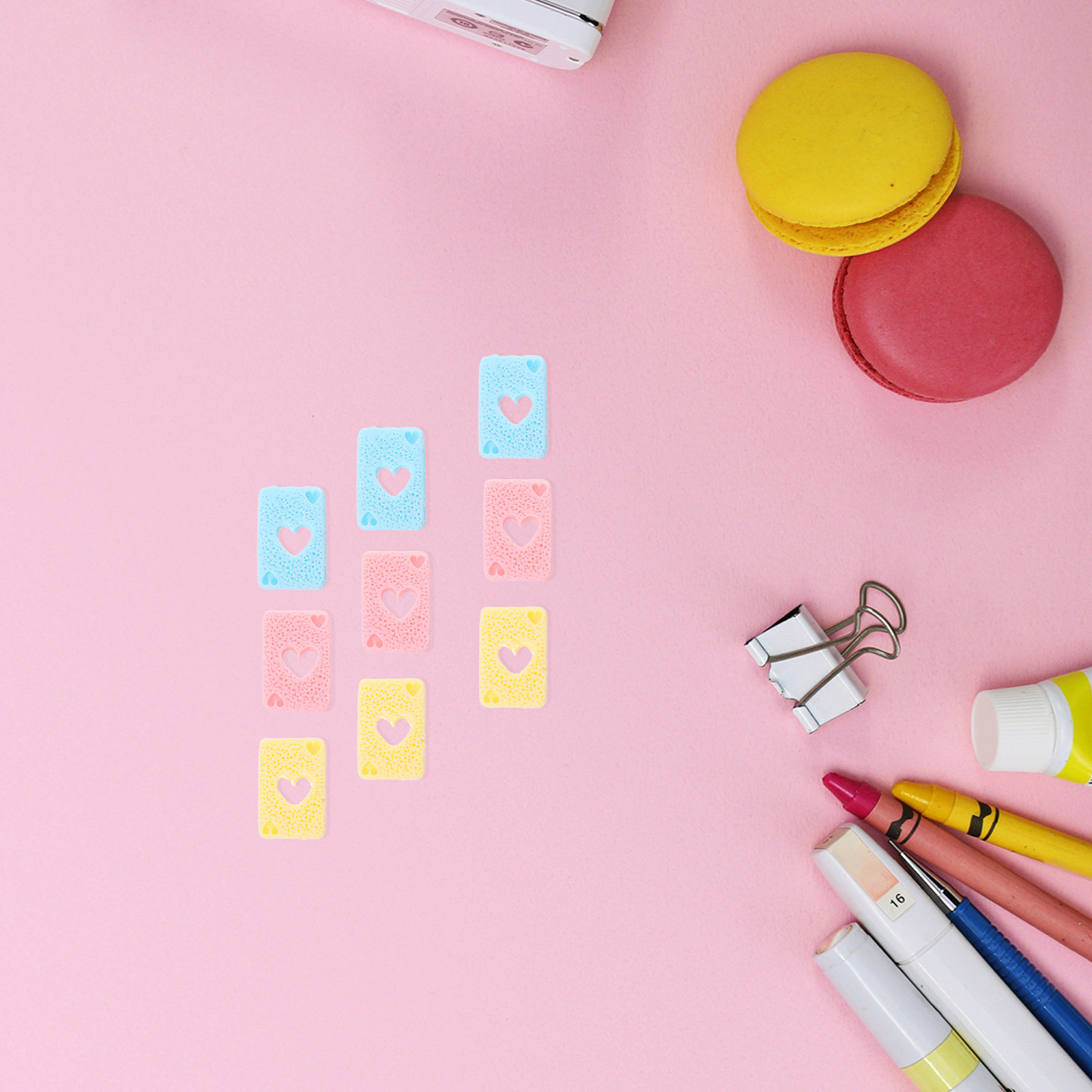 30Pcs Resin Playing Card Charm - Embellishments For Scrapbooking のレビューと価格