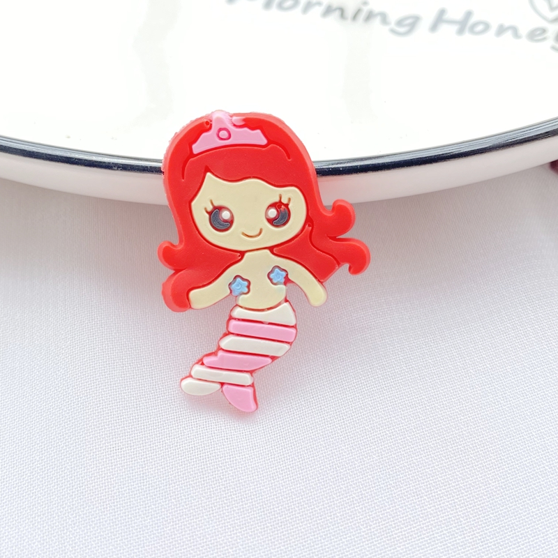 10pcs New Cute Cartoon Mermaid - Embellishment Glue Craft のレビューと価格