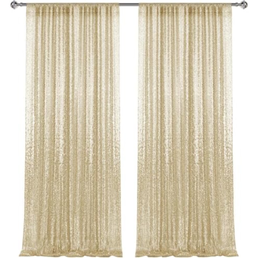 Photography backdrop curtains  - Sequin Fabric Panel のレビューと価格