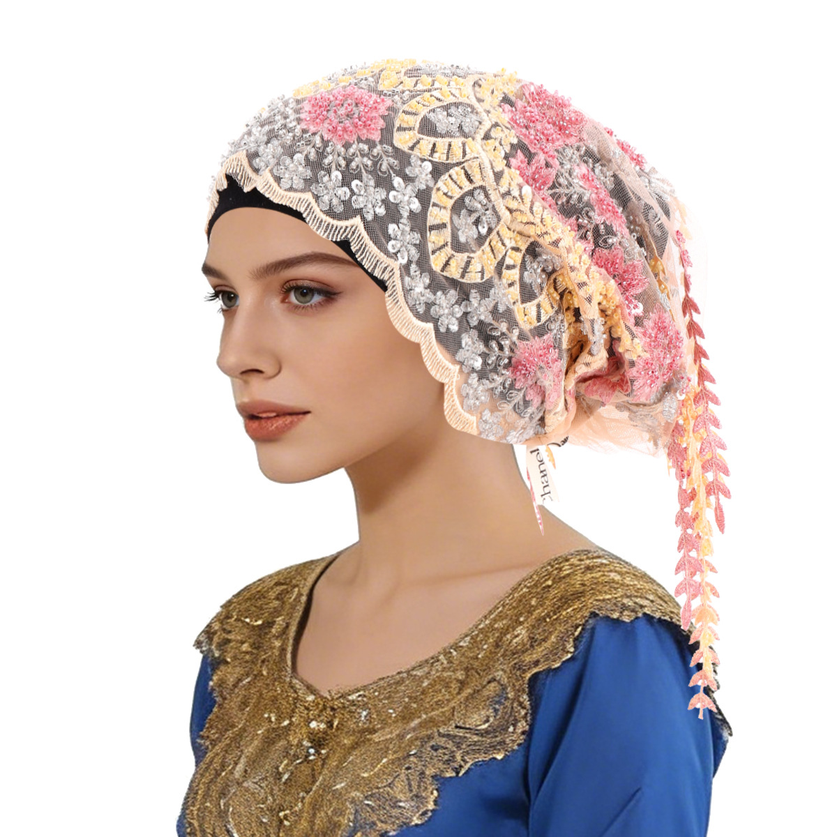 New Ethnic Tassel Headscarf Be - Tassel Fringe Trim のレビューと価格