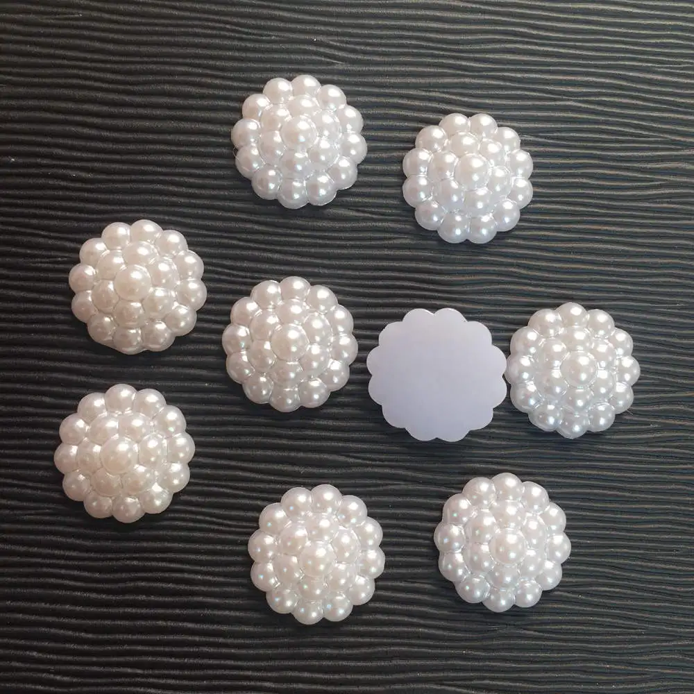 80pcs/lot  Flatback Pearl Chri - Embellishment Glue Craft のレビューと価格