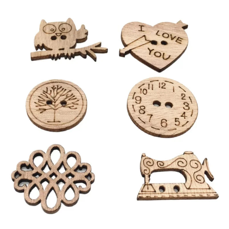 50pcs Wooden Craft Embellishme - Christmas Craft Embellishment のレビューと価格