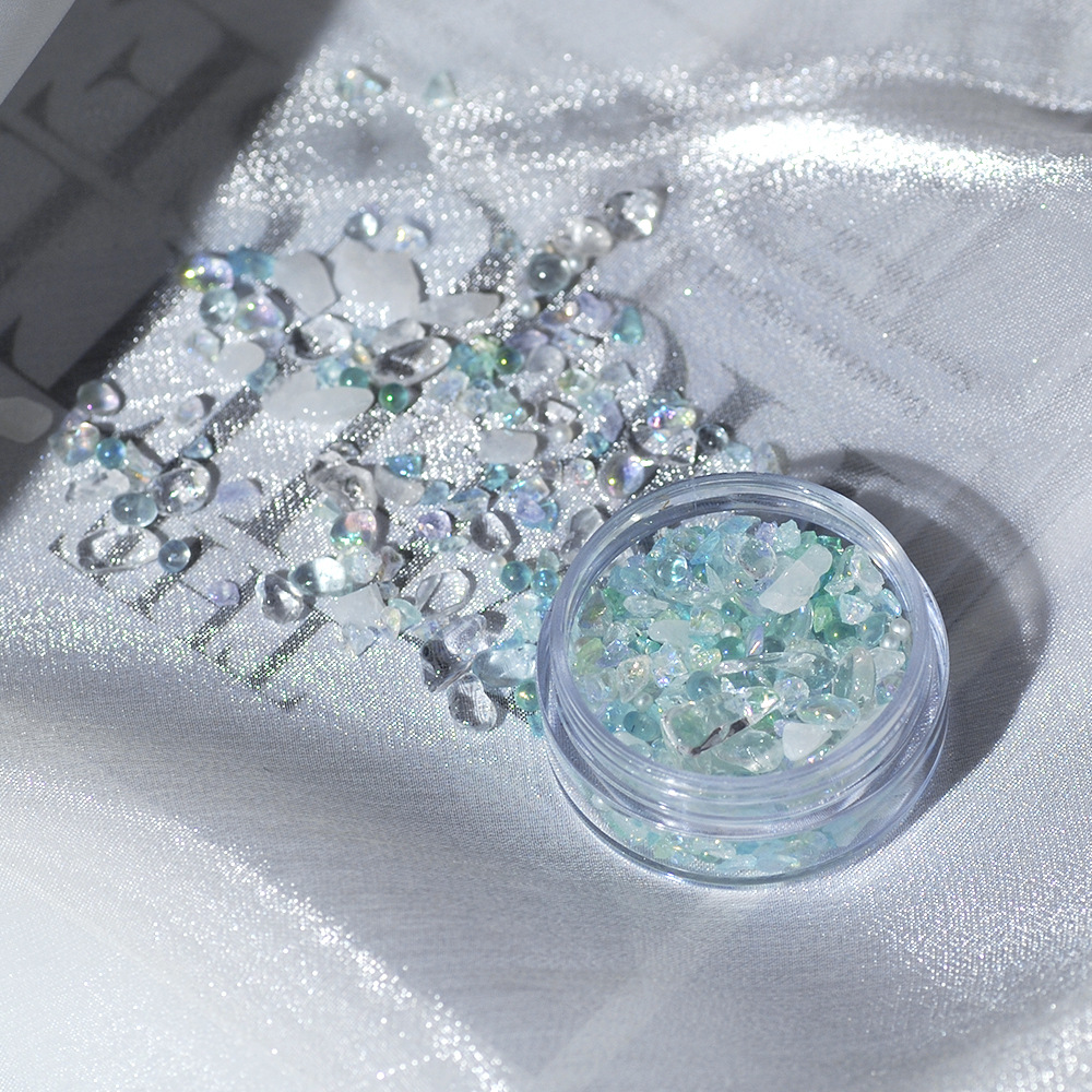 DIY Seashell Resin Gems Irregu - Embellishment Glue Craft のレビューと価格