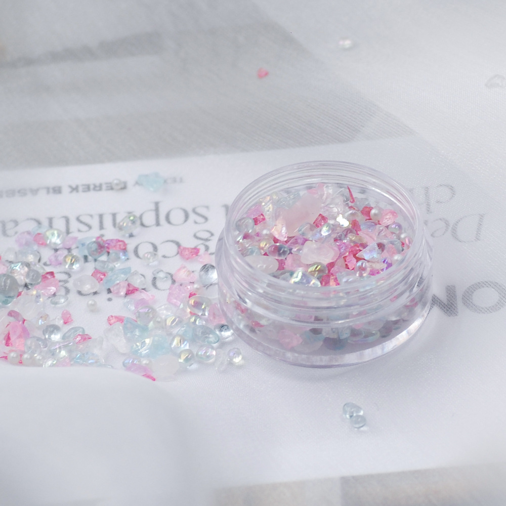 DIY Seashell Resin Gems Irregu - Embellishment Glue Craft のレビューと価格