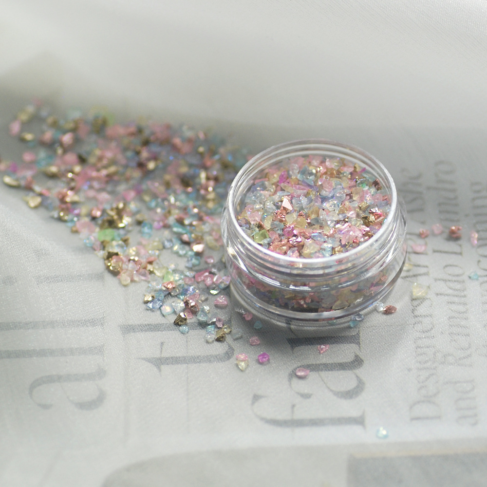 DIY Seashell Resin Gems Irregu - Embellishment Glue Craft のレビューと価格
