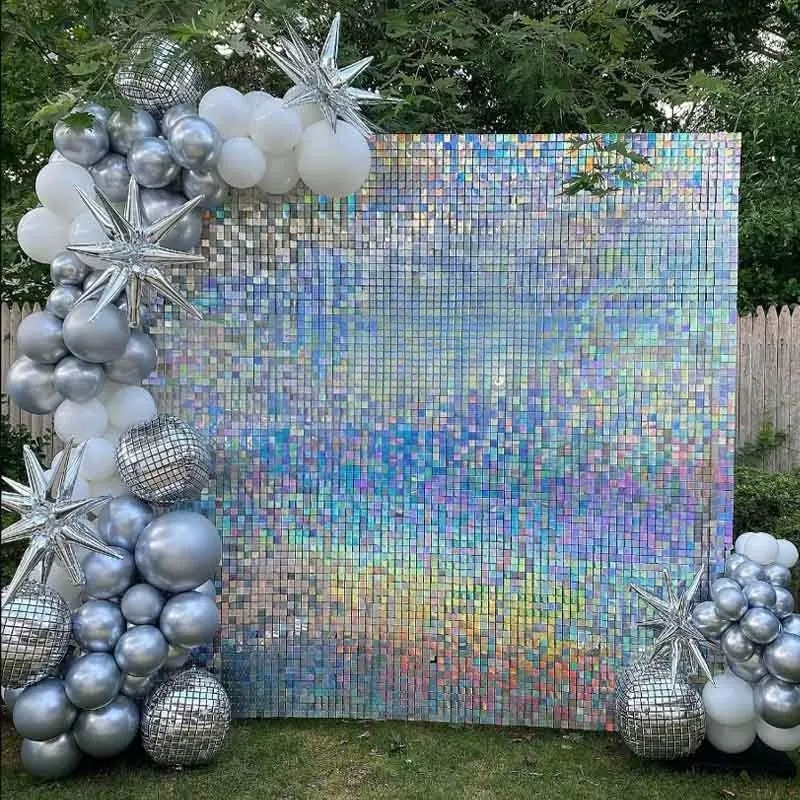 90x180cm Shimmer Wall Backdrop - Sequin Fabric Panel のレビューと価格