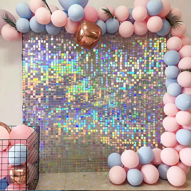 90x180cm Shimmer Wall Backdrop - Sequin Fabric Panel のレビューと価格