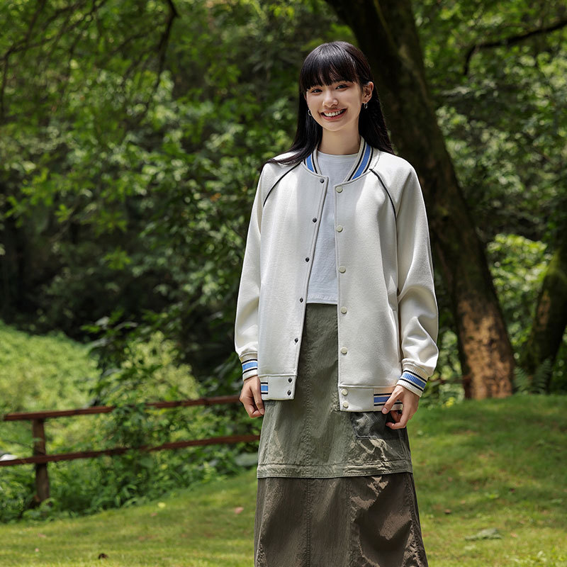 Baseball Jackets For Girls Wom - Sequin Fabric Panel のレビューと価格