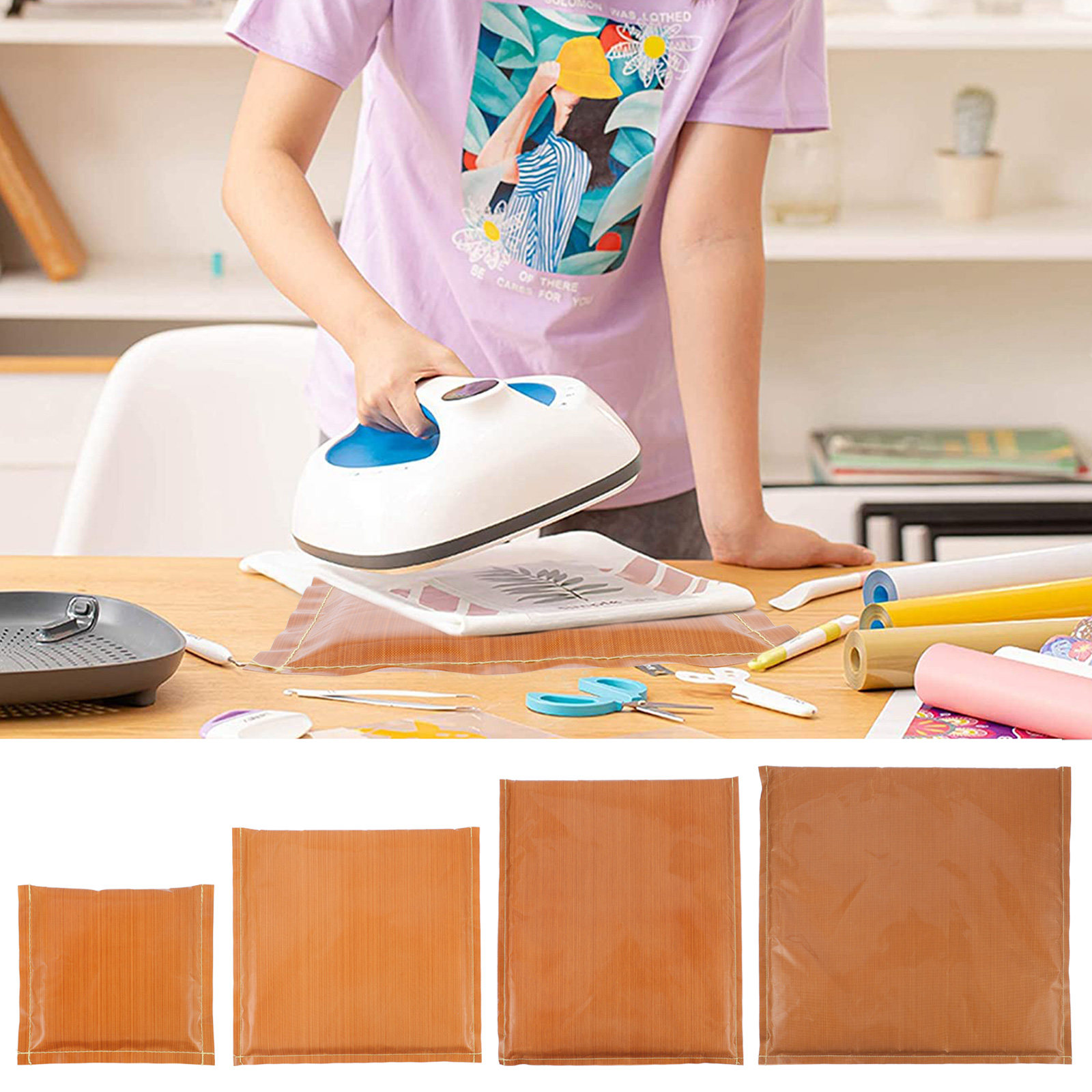 Heat Press Mat Non Stick Thick - Embroidery Craft のレビューと価格