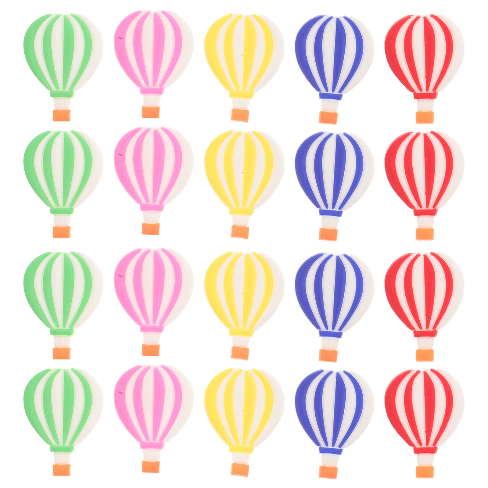 20Pcs Hot Air Balloon Phone Ca - Embellishment Crafts のレビューと価格