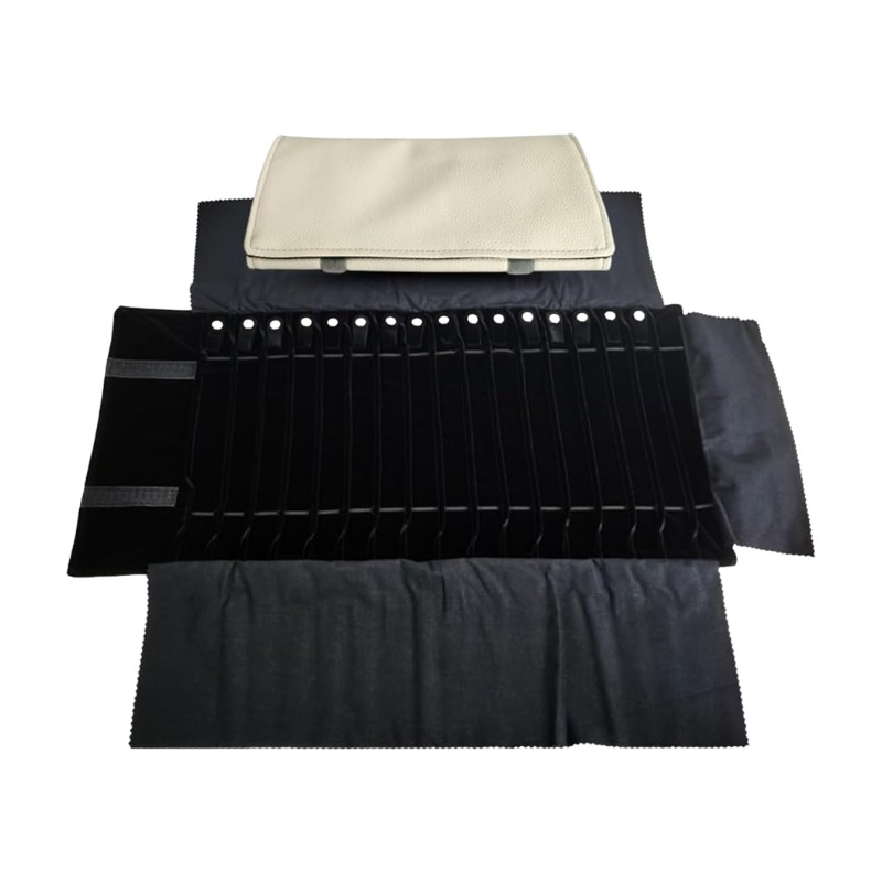 Travel Jewelry Organizer Case  - Velvet Ribbon Roll のレビューと価格