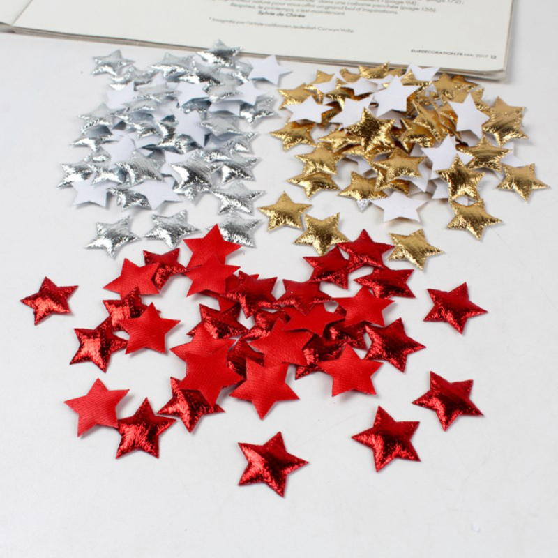 100Pcs Gold/Silver Stars For C - Christmas Craft Embellishment のレビューと価格
