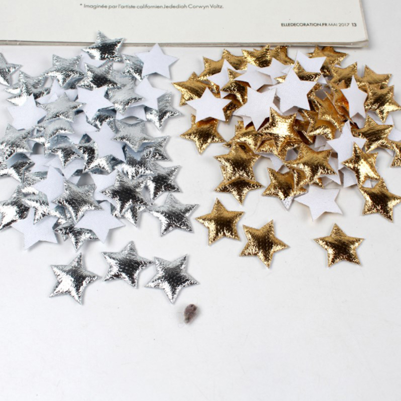 100Pcs Gold/Silver Stars For C - Christmas Craft Embellishment のレビューと価格