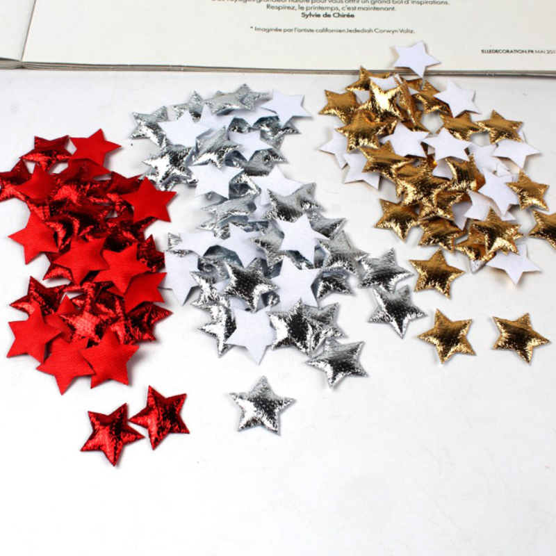 100Pcs Gold/Silver Stars For C - Christmas Craft Embellishment のレビューと価格